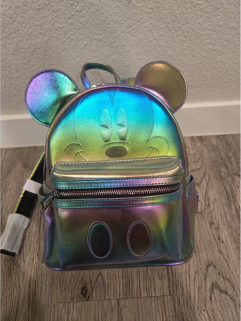 Loungefly Disney Iridescent Rainbow Wallet and bag